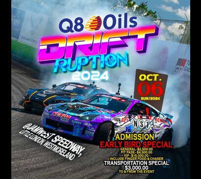 Q8 Oils Drift Ruption 2024