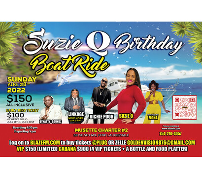 Suzie Q Birthday Boat Ride