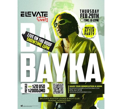 Elevate Live ft Bayka
